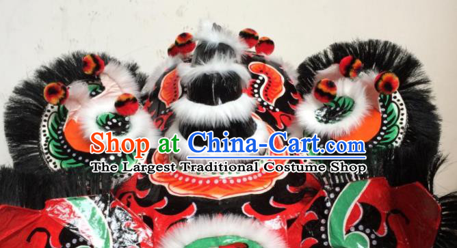 China Lion Dancing Competition Lion Head Lion Dance Fur Costumes Southern Lion Performance Uniforms