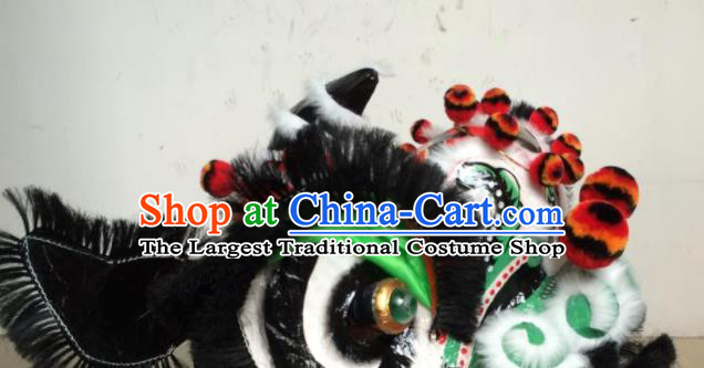 China Lion Dancing Competition Lion Head Lion Dance Fur Costumes Southern Lion Performance Uniforms