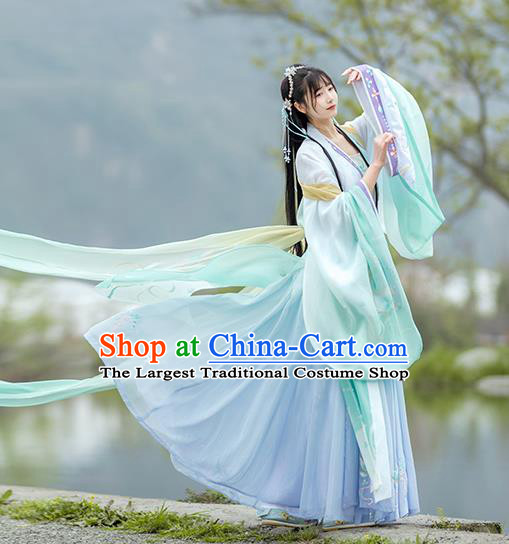 China Traditional Court Lady Historical Garments Song Dynasty Princess Clothing Ancient Noble Woman Hanfu Dress