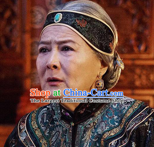 China Ancient Elderly Woman Woman Wigs Traditional Drama The Dream Of Red Mansions Hanfu Hairpieces Ming Dynasty Dame Wig Sheath