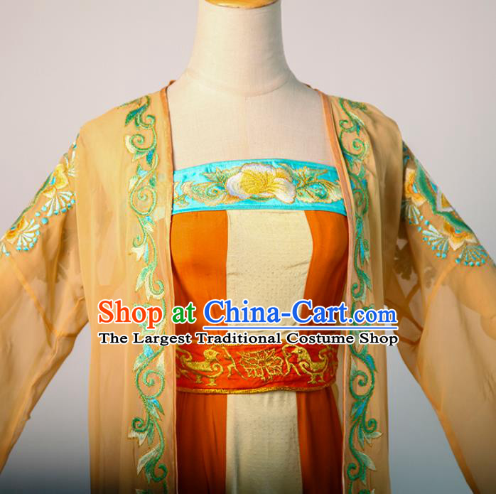 China Ancient Young Mistress Hanfu Dress Song Dynasty Poetess Garments Traditional Drama Cosplay Li Qingzhao Clothing