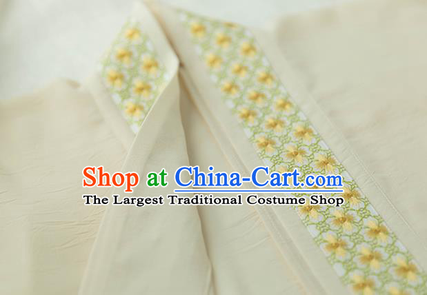 China Traditional Fashion Song Dynasty Court Beauty Hanfu Dress Ancient Royal Princess Historical Garment Clothing for Women