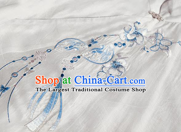 China Traditional Hanfu Dress Ancient Taoist Nun Garment Costumes Ming Dynasty Young Beauty Historical Clothing