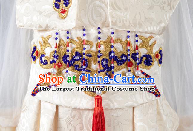 Chinese Traditional Stage Performance Costume National Girl Clothing Children Classical Dance Apparels