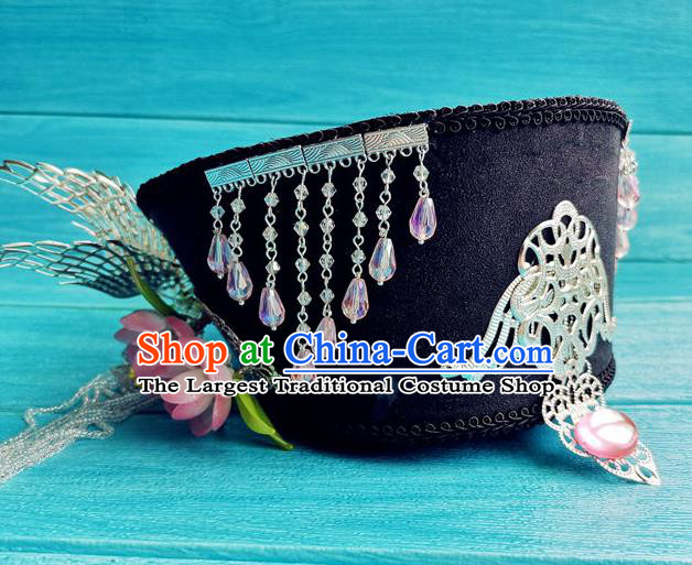 China Drama Ruyi Royal Love in the Palace Headdress Traditional Qing Dynasty Empress Hair Crown Ancient Queen Hat