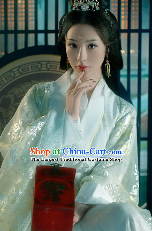 China Traditional Han Dynasty Court Beauty Historical Clothing Ancient Imperial Consort Hanfu Dress Garments