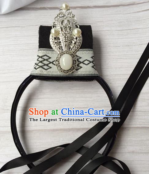 Chinese Ancient Swordsman Hairdo Crown Traditional Ming Dynasty Chivalrous Man Hair Accessories