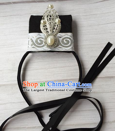 Chinese Ancient Scholar Hairdo Crown Traditional Ming Dynasty Swordsman Hair Accessories