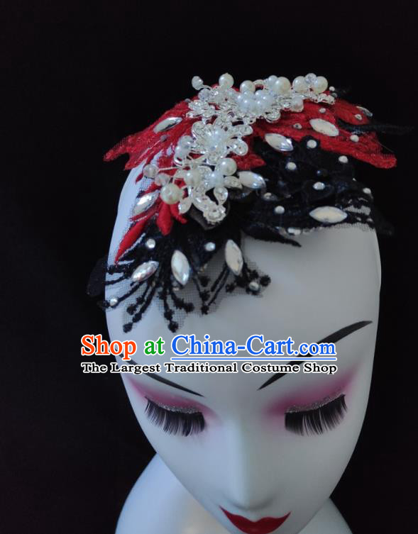Chinese Folk Dance Hair Stick Woman Group Dance Hair Accessories Stage Performance Hairpieces Yangko Dance Headdress