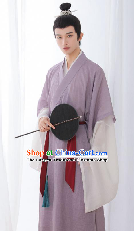 China Ming Dynasty Young Childe Clothing Ancient Scholar Garment Costumes Traditional Hanfu Apparels for Men