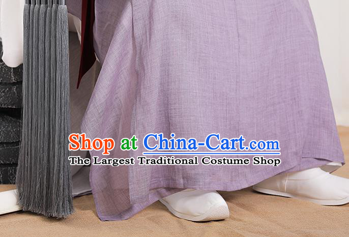 China Ming Dynasty Young Childe Clothing Ancient Scholar Garment Costumes Traditional Hanfu Apparels for Men