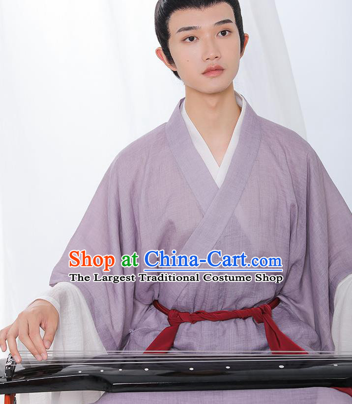 China Ming Dynasty Young Childe Clothing Ancient Scholar Garment Costumes Traditional Hanfu Apparels for Men