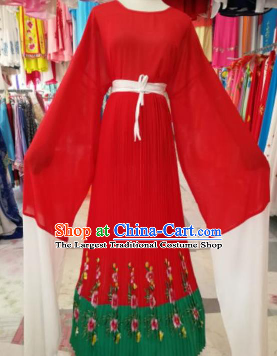 China Ancient Noble Lady Garment Costume Shaoxing Opera Bride Dress Outfits Traditional Peking Opera Actress Wedding Clothing