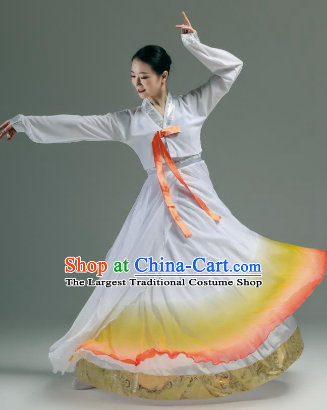 China Woman Dance Uniforms Korean Dance Fashion Classical Dance Clothing Women Stage Performance Costumes
