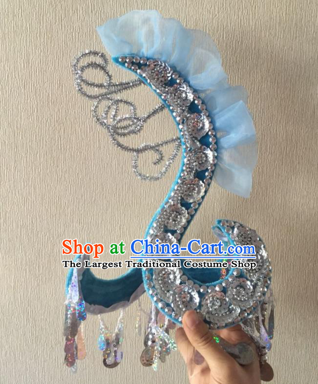 Chinese Classical Dance Headdress Fish Dance Hair Stick Female Dance Hair Accessories Stage Performance Headpiece