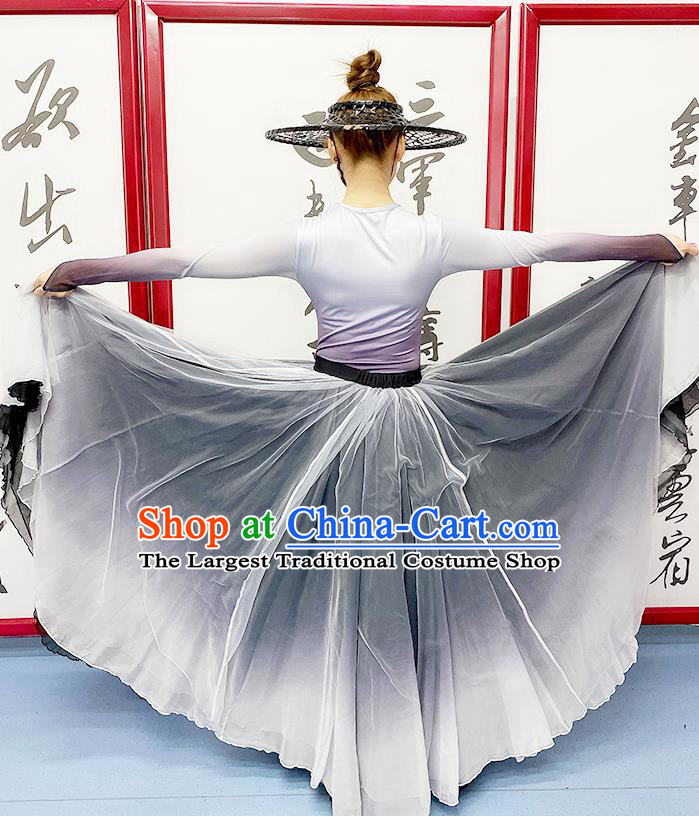 Chinese Swordsman Dance Dress Outfits Stage Performance Garments Group Dance Costume Martial Arts Performance Clothing