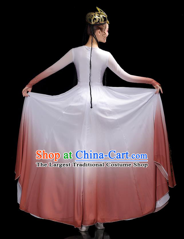 Chinese Uighur Ethnic Festival Performance Costumes Uyghur Nationality Dance Dress Outfits Xinjiang Minority Folk Dance Clothing