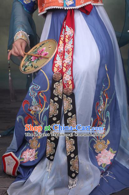 China Tang Dynasty Palace Princess Historical Clothing Ancient Goddess Garment Costumes Traditional Flying Apsaras Hanfu Dress
