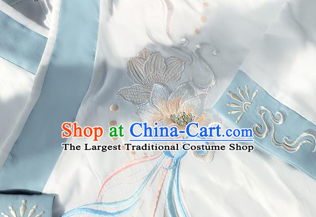 China Ancient Royal Princess Garment Costumes Song Dynasty Palace Infanta Hanfu Dress Traditional Historical Clothing for Women