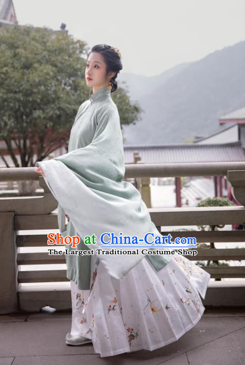 China Ming Dynasty Court Beauty Historical Clothing Traditional Hanfu Dresses Ancient Noble Female Garment Costumes