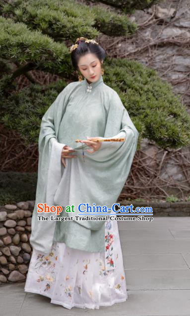 China Ming Dynasty Court Beauty Historical Clothing Traditional Hanfu Dresses Ancient Noble Female Garment Costumes