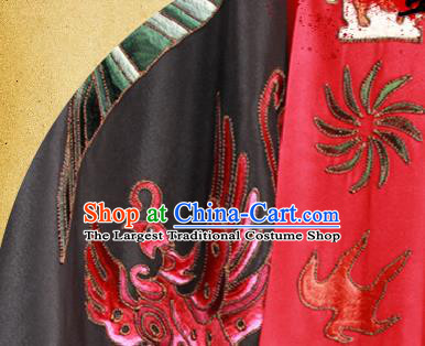 China Ancient Royal King Garment Costumes Traditional Embroidered Imperial Robe Clothing Han Dynasty Emperor Uniforms and Hair Accessories
