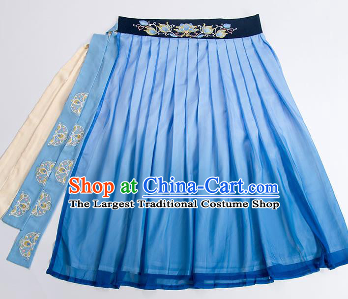 China Song Dynasty Young Lady Clothing Traditional Hanfu Dress Ancient Country Woman Garment Costumes Complete Set