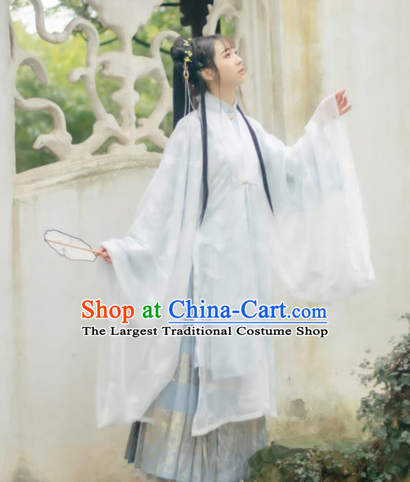 China Traditional Court Beauty Hanfu Dress Ancient Royal Princess Garment Costumes Ming Dynasty Royal Infanta Historical Clothing