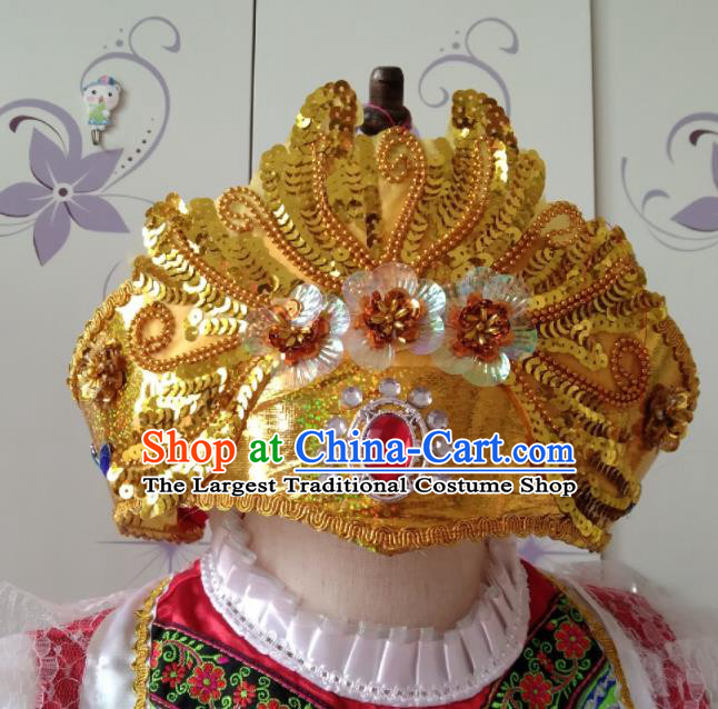 Custom Russia Dance Hair Crown Modern Dance Hair Accessories Russian Traditional Dance Hat Headdress