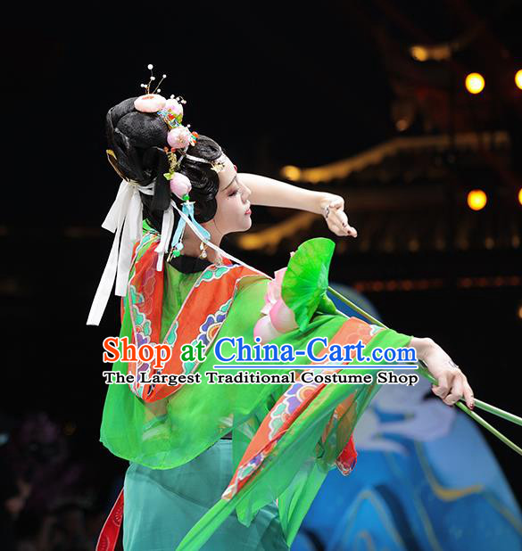 China Traditional Dunhuang Flying Apsaras Replica Garment Costumes Ancient Flowers Fairy Hanfu Clothing Classical Dance Apparels