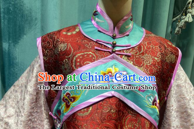 Chinese Qing Dynasty Palace Lady Dress Outfits Traditional Drama My Fair Princess Xia Ziwei Garment Costumes Ancient Court Maid Clothing