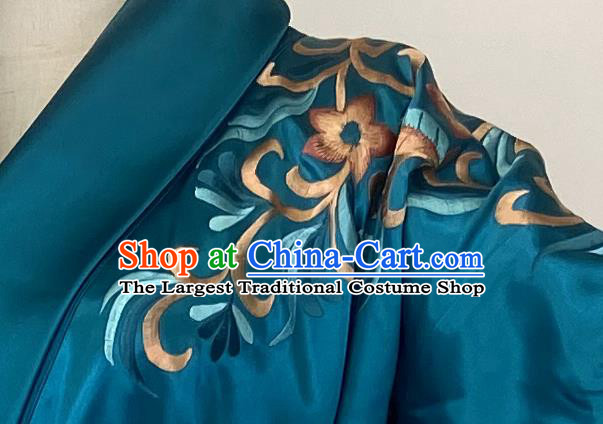 Chinese Song Dynasty Swordswoman Blue Dress Outfits Traditional Film Soul Snatcher Ying Lian Garment Costumes Ancient Fairy Clothing