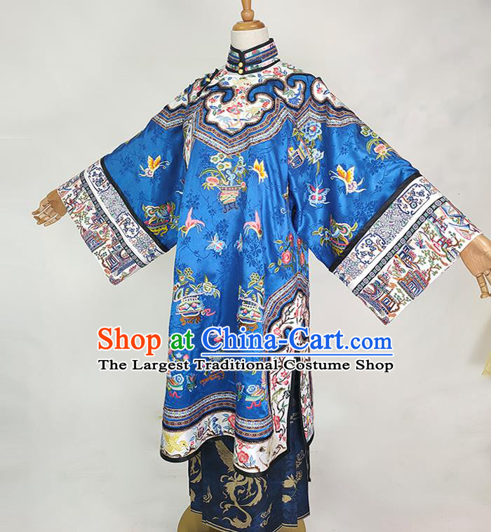 Chinese Ming Dynasty Imperial Consort Dress Outfits Traditional Drama Court Woman Garment Costumes Ancient Royal Countess Clothing