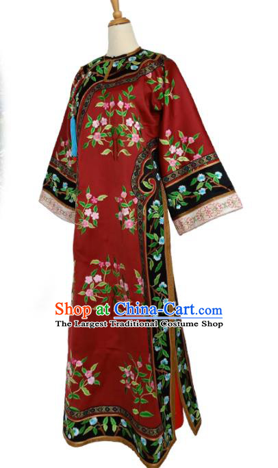 Chinese Qing Dynasty Court Woman Red Dress Outfits Traditional Drama Ruyi Royal Love in the Palace Gao Xiyue Garment Costumes Ancient Imperial Consort Clothing