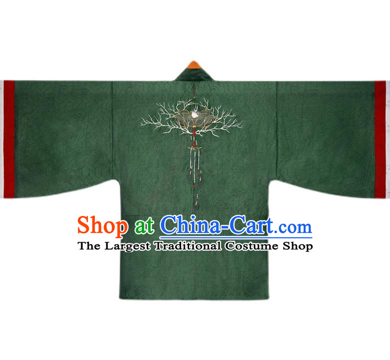 China Traditional Jin Dynasty Childe Hanfu Garments Ancient Prince Historical Clothing for Men