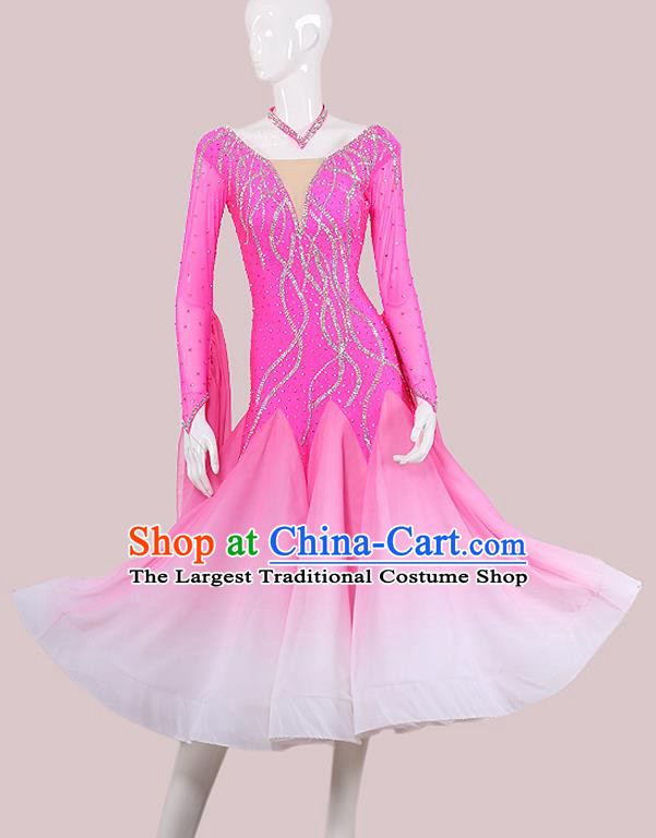 Custom Ballroom Dancing Clothing Waltz Competition Fashion Modern Dance
