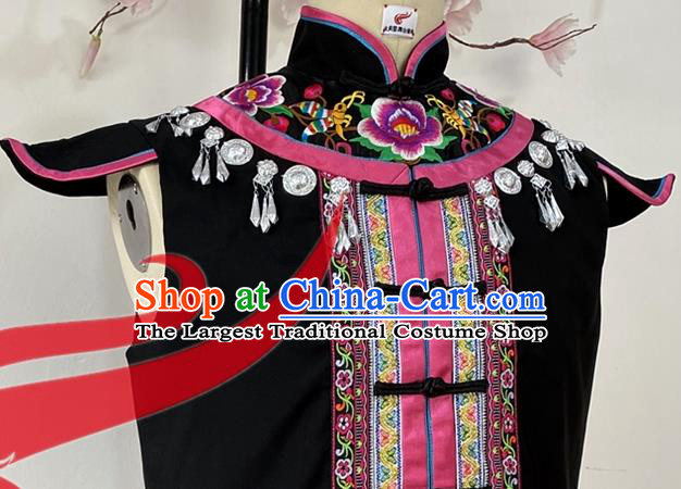 Chinese She Nationality Male Clothing Ethnic Group Dance Purple Uniforms Minority Festival Performance Garment Costumes
