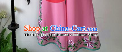 China Woman Group Dance Apparels Jiaozhou Yangko Dance Pink Uniforms Fan Dance Costumes Folk Dance Outfits