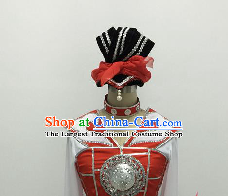 Top China Classical Dance Hair Accessories Female General Headpiece Stage Performance Headwear