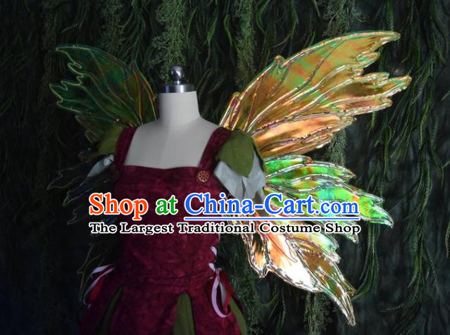 Custom Miami Stage Show Back Decorations Halloween Fancy Props Christmas Day Butterfly Wings Cosplay Catwalks Accessories