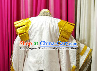 Chinese Puppet Show Swordsman Garment Costumes Ancient Royal King Robe Uniforms Traditional Cosplay Emperor Clothing