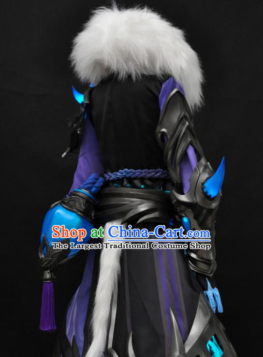Custom Honor of Kings Swordsman Garment Costumes Game Role Li Bai Suits Cosplay General Clothing