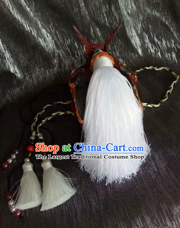 Handmade China Ancient Chivalrous Knight Hair Accessories Cosplay Swordsman Hair Crown Traditional Puppet Show King Headdress