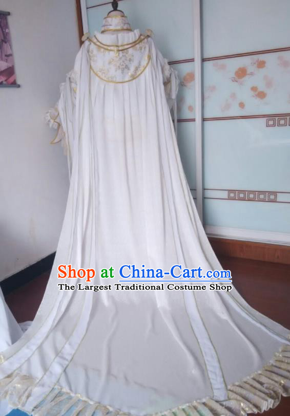 China Ancient Fairy Princess Clothing Cosplay Empress Dress Outfits Traditional Puppet Show Xiang Ling Garment Costumes