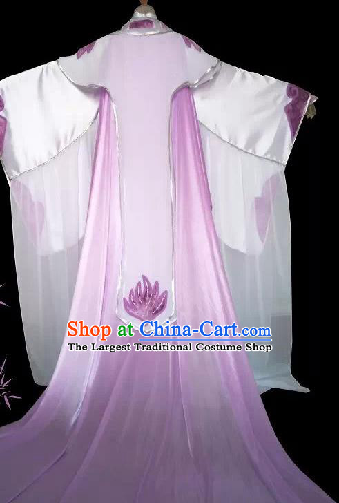 Chinese Ancient Taoist Priest Uniforms Traditional Cosplay Swordsman Clothing Puppet Show Royal Prince Su Huanzhen Garment Costumes