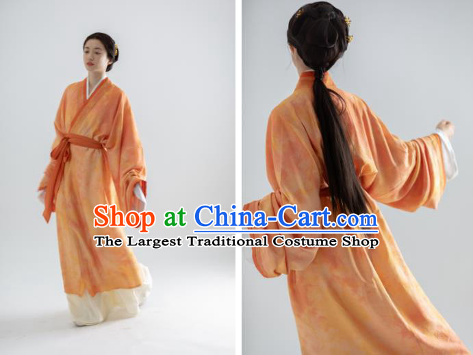 China Ancient Han Dynasty Palace Lady Garment Costumes Traditional Imperial Concubine Historical Clothing