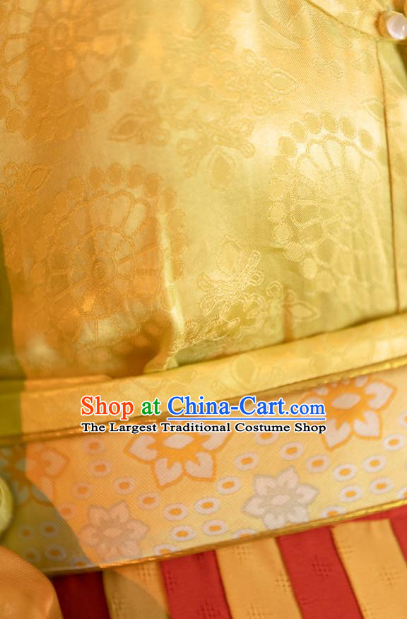 China Tang Dynasty Court Lady Garment Costumes Ancient Princess Historical Clothing Traditional Palace Dance Hanfu Dress Uniforms