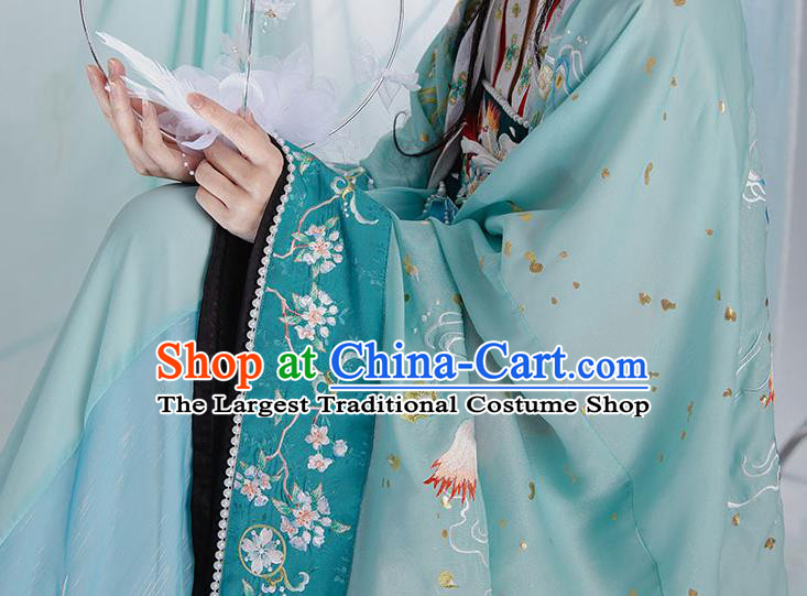 China Traditional Hanfu Dress Ancient Royal Princess Garment Costumes Tang Dynasty Court Beauty Historical Clothing