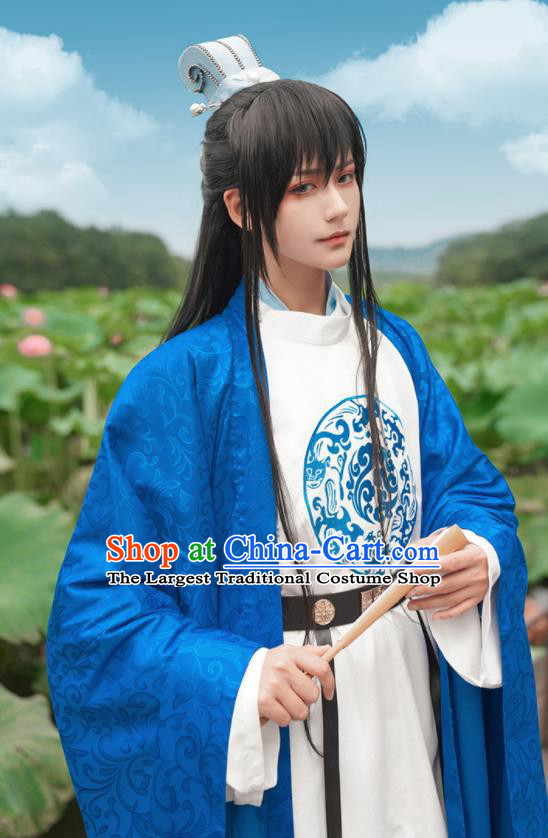 China Ancient Knight Robe Clothing Traditional Tang Dynasty Young Hero Garment Costumes Cosplay Swordsman Apparels