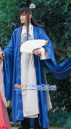 China Ancient Knight Robe Clothing Traditional Tang Dynasty Young Hero Garment Costumes Cosplay Swordsman Apparels